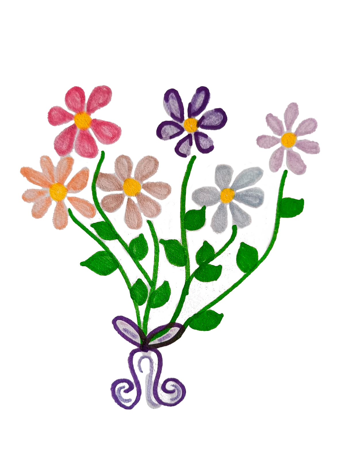 Ramo de flores de colores